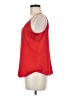 Express 100% Polyester Red Sleeveless Top Size Med Petite - photo 5