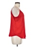 Express 100% Polyester Red Sleeveless Top Size Med Petite - photo 4