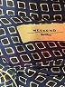 Weekend Max Mara Polka Dots Blue 3/4 Sleeve Button-Down Shirt Size 2 - photo 7