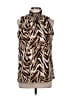 Mileage 100% Polyester Brown Tank Top Size L - photo 1