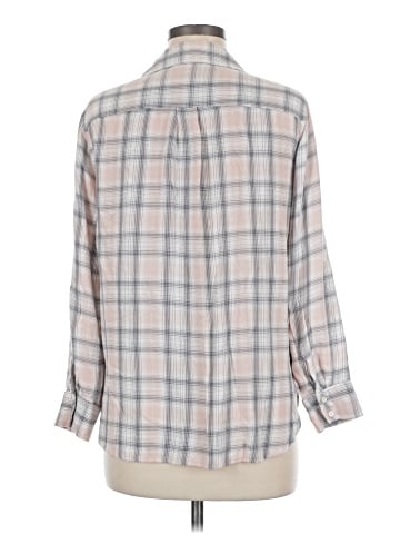 TWO by Vince Camuto 3/4 Sleeve Button-Down Shirt (view 2)