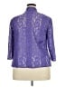 Alex Evenings 100% Polyester Purple Cardigan Size 18w - photo 2