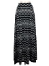 Amy Byer Chevron-herringbone Black Casual Skirt Size M - photo 1