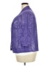 Alex Evenings 100% Polyester Purple Cardigan Size 18w - photo 5