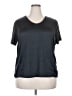 Real Essentials Gray Short Sleeve T-Shirt Size 2X - photo 1