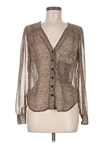 T.L.H. by Hype Long Sleeve Blouse (view 1)
