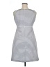 Kim Rogers 100% Polyester Stripes Gray Casual Dress Size 14 Petite - photo 2