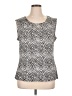 Notations Gray Sleeveless Top Size XL - photo 1