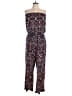 Mlle Gabrielle Paisley Blue Jumpsuit Size 1X - photo 1