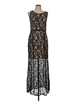 mini dress black and white 100% Cotton Black & White Floral Mini Dress - All Dresses main image 1