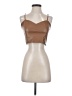 Know One Cares Brown Sleeveless Blouse Size S - photo 1