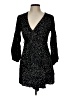Volcom 100% Viscose Polka Dots Black Cocktail Dress Size 10 - photo 1