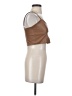 Know One Cares Brown Sleeveless Blouse Size S - photo 4