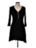 Alya Black Casual Dress Size L - photo 1