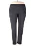 Purejill Solid Gray Active Pants Size XL - photo 1