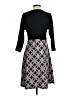 Title Nine Argyle Black Cocktail Dress Size S - photo 2