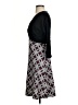 Title Nine Argyle Black Cocktail Dress Size S - photo 5