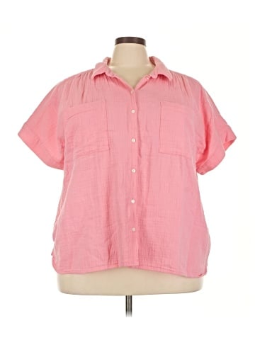 Caslon Short Sleeve Blouse (view 1)
