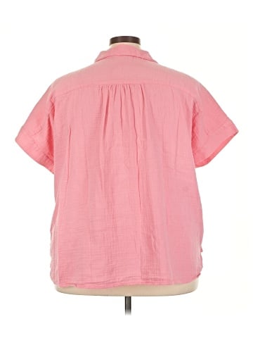 Caslon Short Sleeve Blouse (view 2)