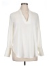 H&M 100% Polyester Ivory Long Sleeve Blouse Size 14 - photo 1