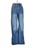 Shein Chevron-herringbone Blue Jeans Size 27 waist - photo 1