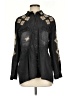 Johnny Was 100% Cotton Black Jacket Size S - photo 1