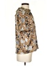 MELLODAY Paisley Brown Short Sleeve Blouse Size S - photo 4