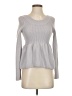 Rebecca Taylor 100% Wool Gray Wool Pullover Sweater Size XS - photo 1