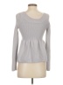 Rebecca Taylor 100% Wool Gray Wool Pullover Sweater Size XS - photo 2