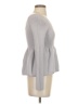 Rebecca Taylor 100% Wool Gray Wool Pullover Sweater Size XS - photo 4