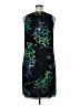 Ellen Tracy 100% Polyester Print Black Cocktail Dress Size 14 - photo 2