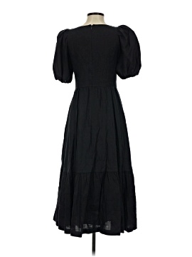 amazon black party dresses Black Round Neck Sleeveless Side Slit Midi Dress *FINAL SALE* – SSYS main image 1