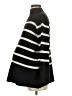 NOM Stripes Black Turtleneck Sweater Size XS Maternity - photo 5