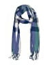 Unbranded Plaid Blue Scarf One size - photo 1