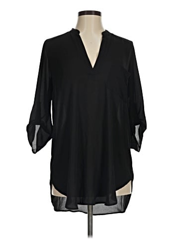 All in Favor 3/4 Sleeve Blouse (view 1)