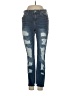 Guess Hearts Blue Jeans Size 27 waist - photo 1