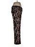 Luisa Cerano Animal Print Brown Casual Pants Size 12 - photo 4