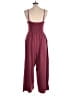 Gap Solid Burgundy Jumpsuit Size XL - photo 2