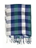 Unbranded Plaid Blue Scarf One size - photo 2