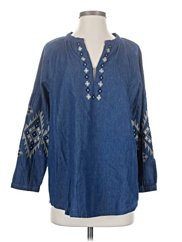 Roper Long Sleeve Blouse (view 1)