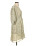 Ganni 100% Polyester Paisley Ivory Casual Dress Size EU 36 / US 6 - photo 4