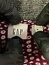 Gap 100% Polyester Burgundy Long Sleeve Blouse Size M - photo 7