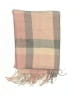 Unbranded Plaid Tan Pink Scarf One size - photo 2