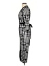 Unbranded Houndstooth Black Casual Dress Size S - photo 5
