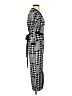 Unbranded Houndstooth Black Casual Dress Size S - photo 4