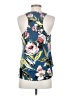 Allison Joy 100% Polyester Blue Sleeveless Blouse Size XS - photo 2