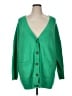 Torrid Solid Green Cardigan Size 1X Plus (1) - photo 1