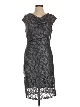dress with black cowboy boots Vintage 1940s Au Louvre Black Dress