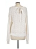 Mine Chevron-herringbone Ivory Pullover Sweater Size L - photo 2