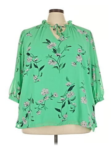 Grace 3/4 Sleeve Blouse (view 1)